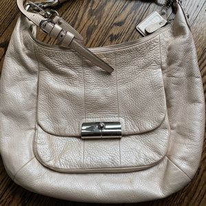 Coach crossbody. Pebble leather
